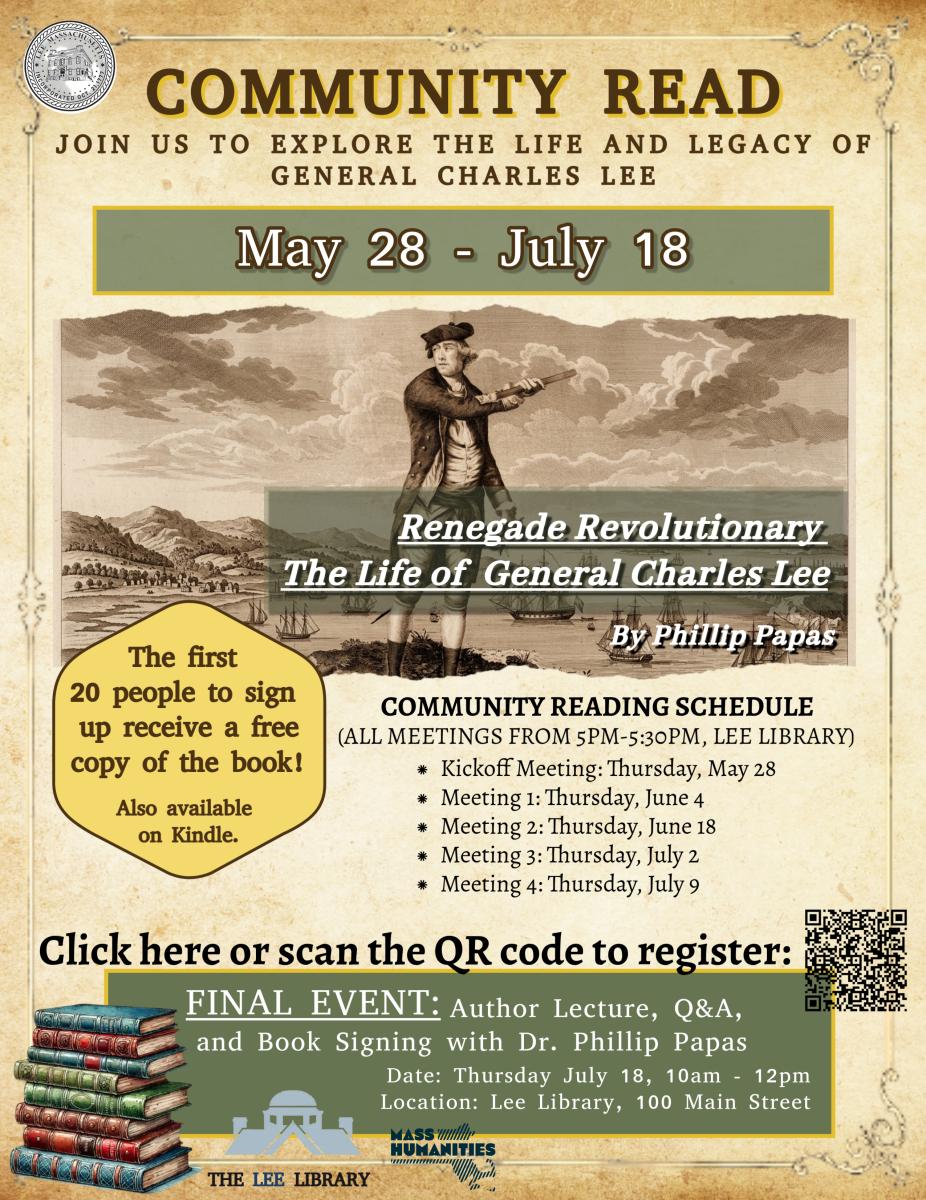 community read flyer