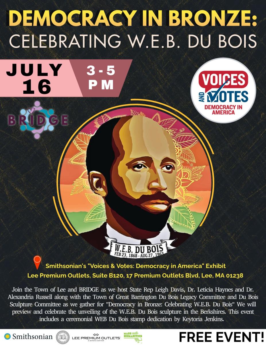 democracy in bronze flyer