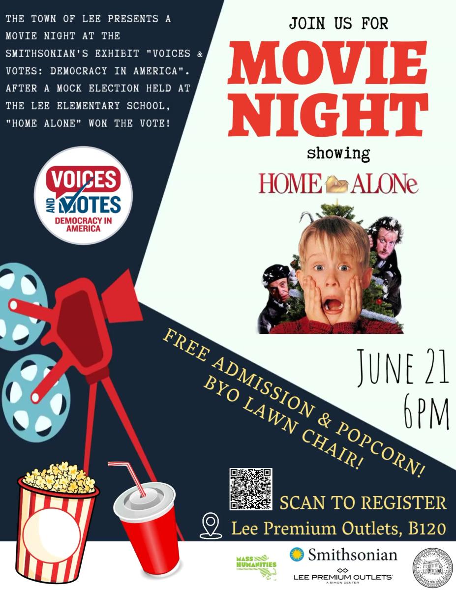 movie night flyer