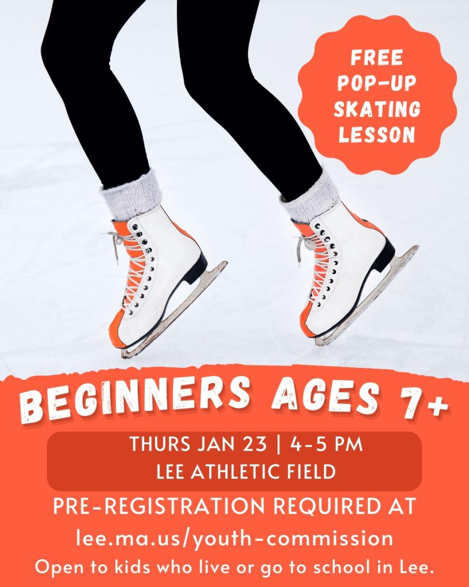 pop up skating flyer