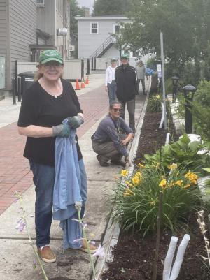 June 2024 alley work and crew