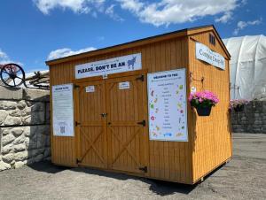 Meadow Farm Food Waste Dropoff Shed