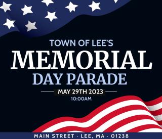 Memorial Day Parade Flyer