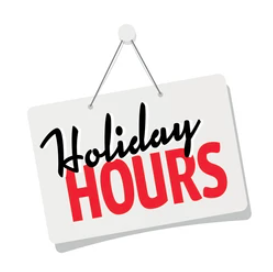 holiday hours