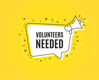 volunteers needed