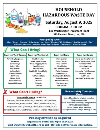 HHW Flyer August 8
