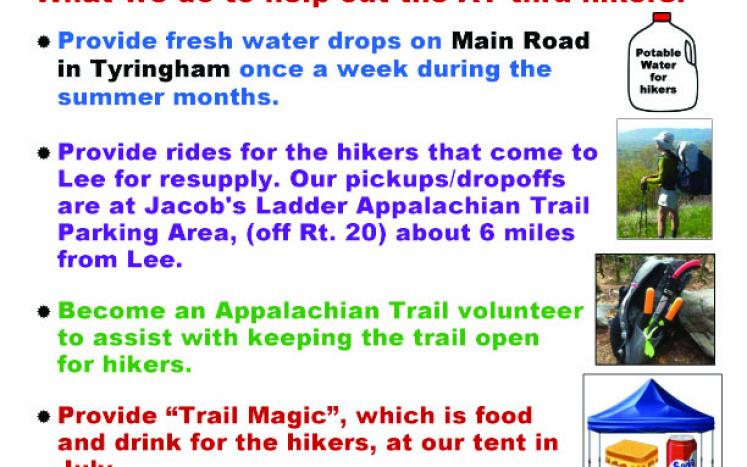 Assist Appalachian Trail hikers